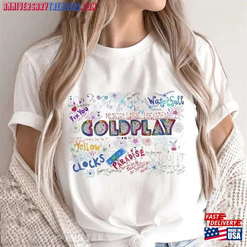 vintage coldplay tshirt